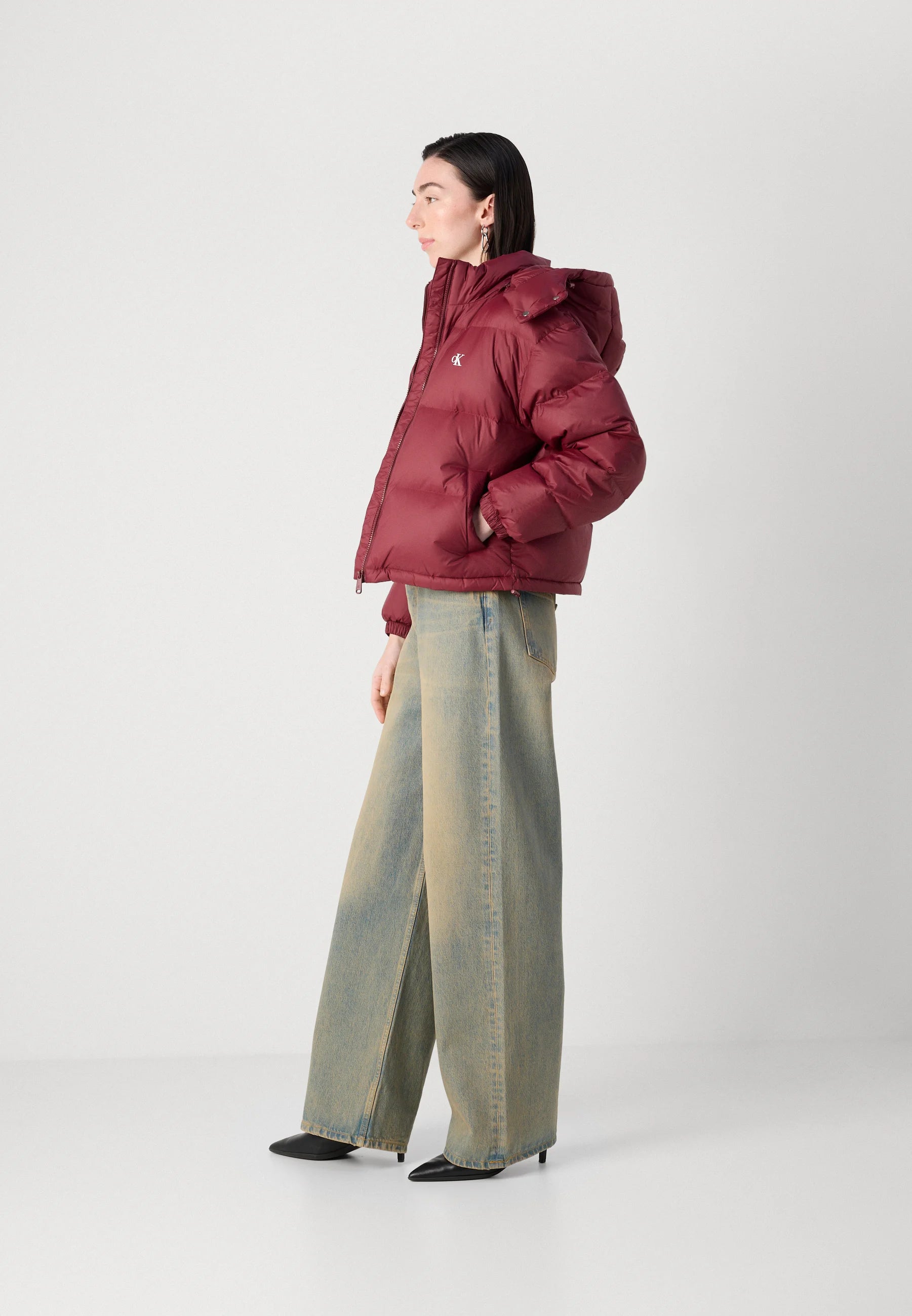 ESSENTIAL MIDWEIGHT PUFFER - Down jacket - inkwell