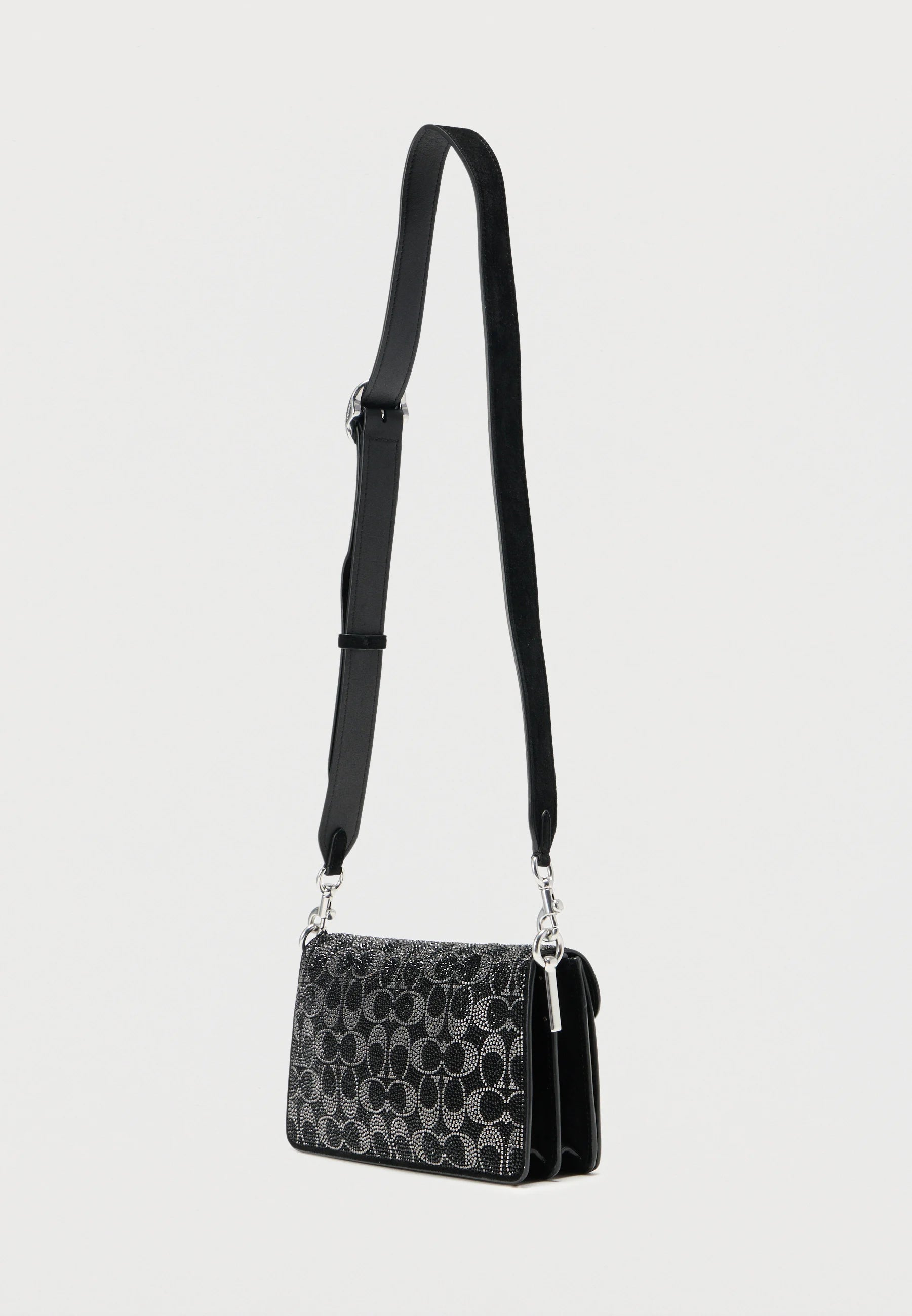 SIGNATURE TABBY SHOULDER BAG - Handbag - black