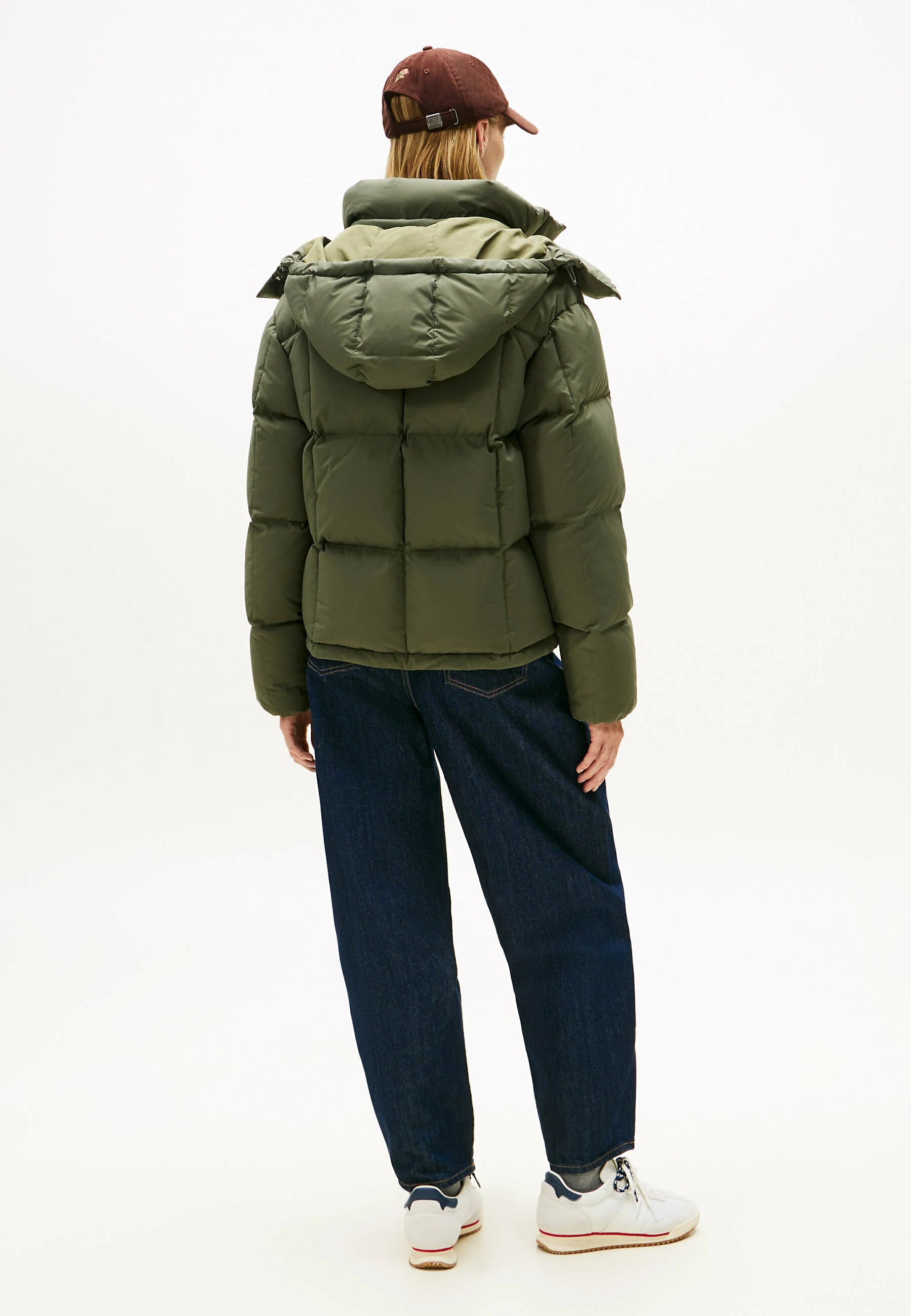 ALASKA GRID JACKET - Down jacket