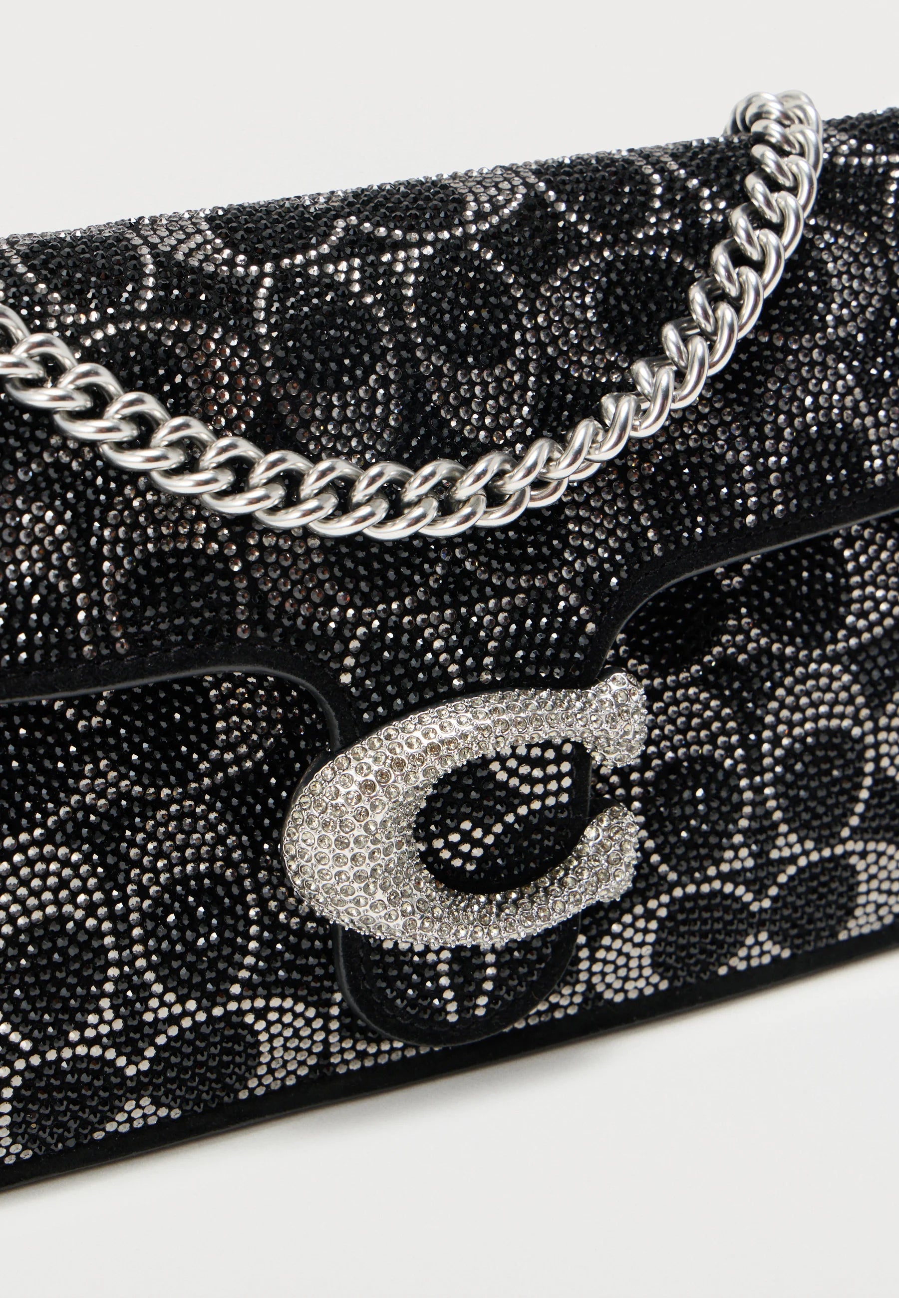 SIGNATURE TABBY SHOULDER BAG - Handbag - black