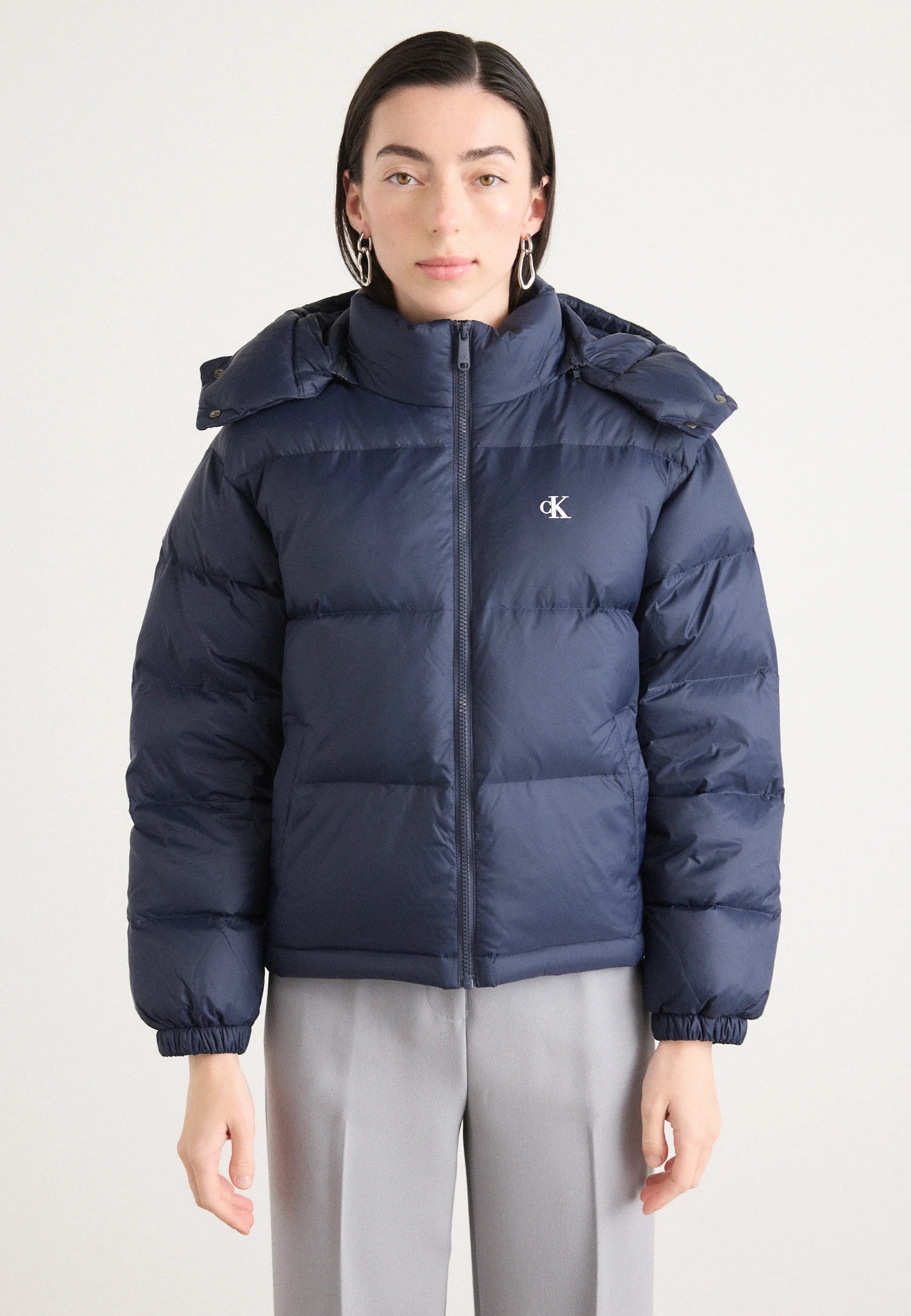 ESSENTIAL MIDWEIGHT PUFFER - Down jacket - inkwell