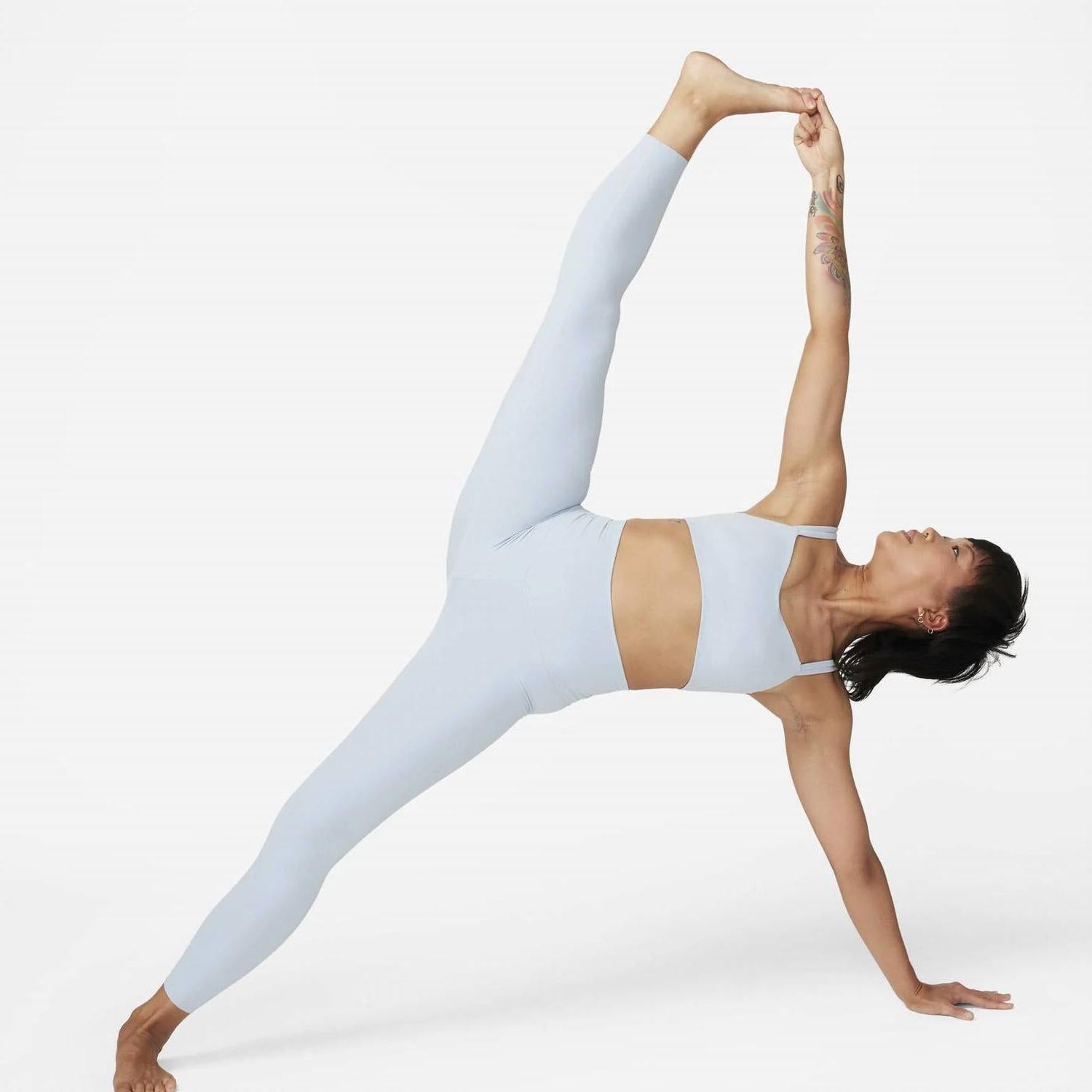 Nike Women's Dri-Fit Zenvy 7/8 Training Leggings Blue