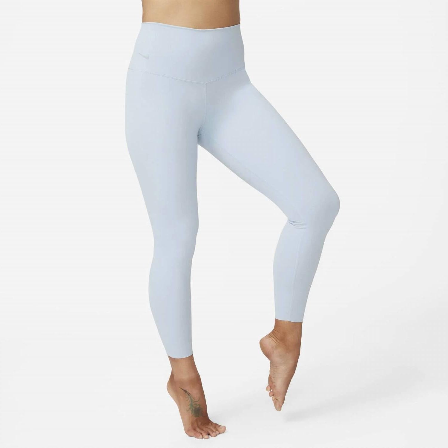 Nike Women's Dri-Fit Zenvy 7/8 Training Leggings Blue